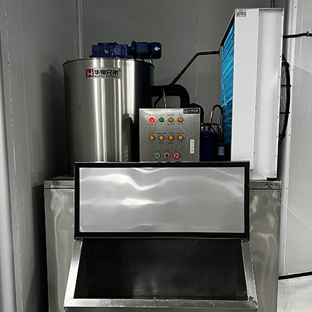 2吨片冰机不锈钢交付广东深圳某食品厂
